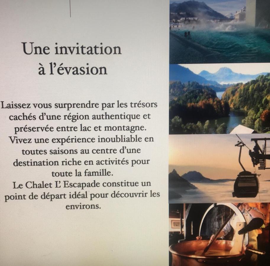 Chalet L'Escapade Charmey Εξωτερικό φωτογραφία
